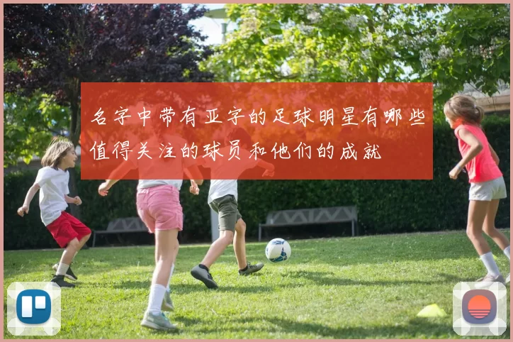 名字中带有亚字的足球明星有哪些值得关注的球员和他们的成就