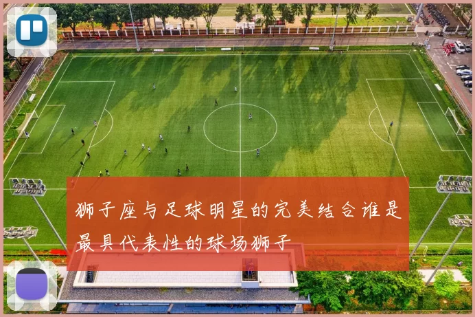 狮子座与足球明星的完美结合谁是最具代表性的球场狮子
