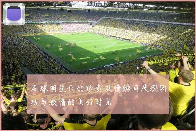 足球明星们的珍贵友情瞬间展现团结与激情的美好时光