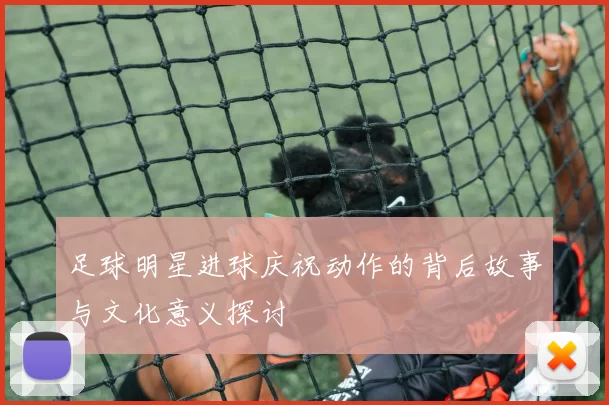 足球明星进球庆祝动作的背后故事与文化意义探讨